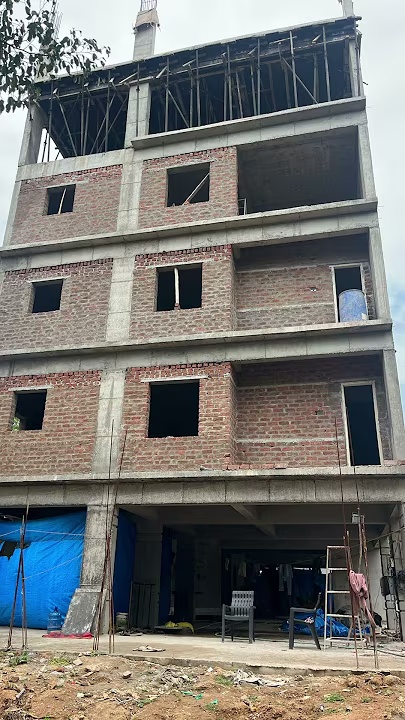 Multi-storey residential construction project
